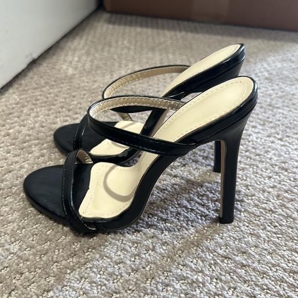 GOOD LEATHER HEELS SIZE 35 high 15cm NEW - Picture 2 of 5